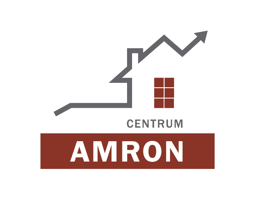 Logo Amron - międzybankowej bazy danych o cenach i wartości nieruchomości